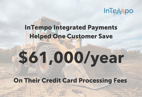 InTempo Rental Credit Card Processing Fee Savings Results