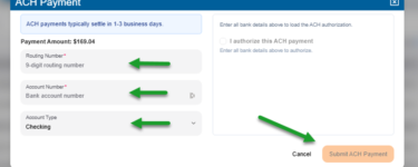 Introducing ACH Payments in InTempo Customer Portal