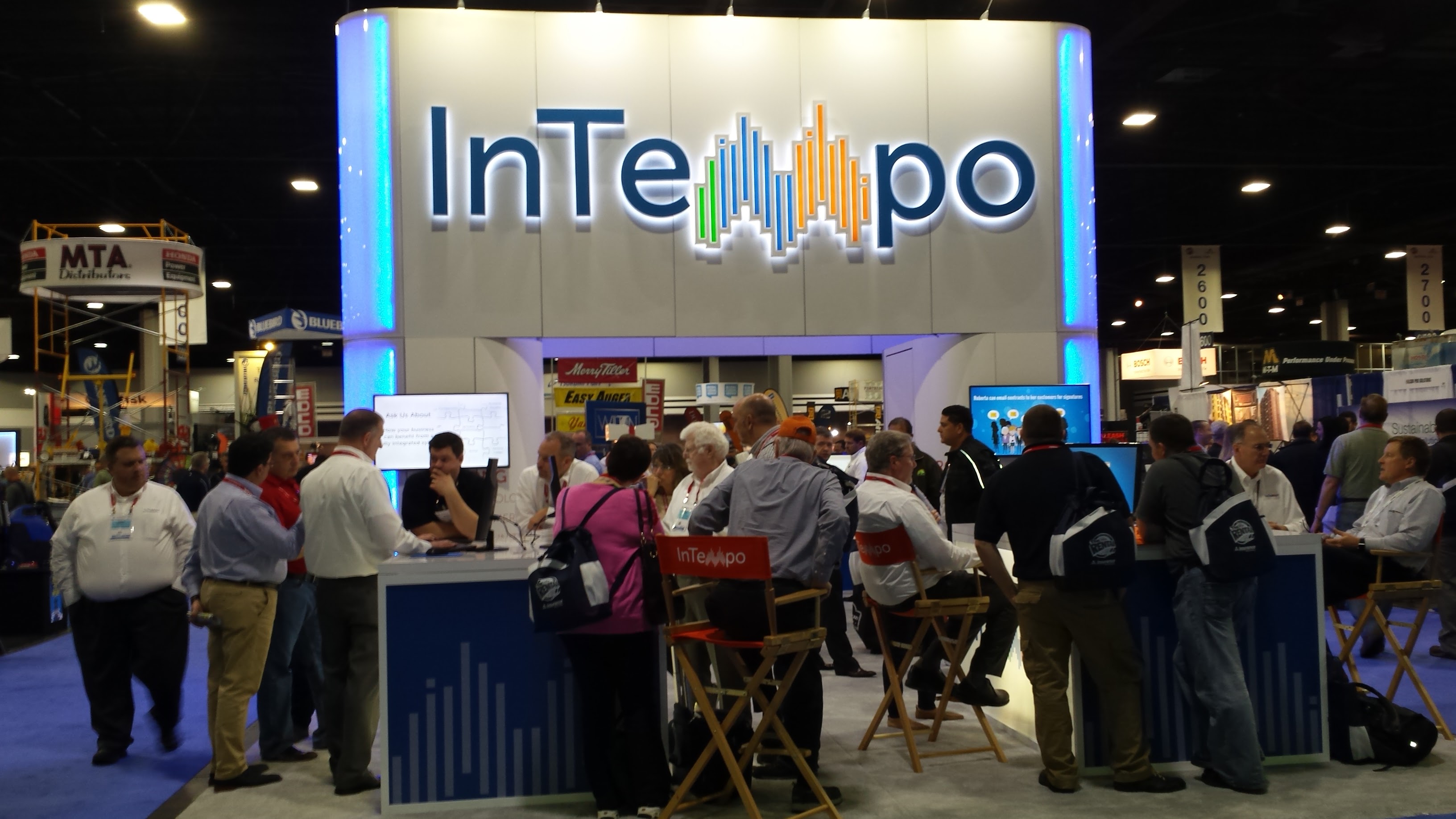 InTempo Software Rental Show Booth